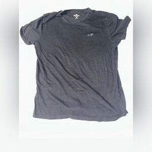 Hollister Black Short Sleeve Tee Casual Style